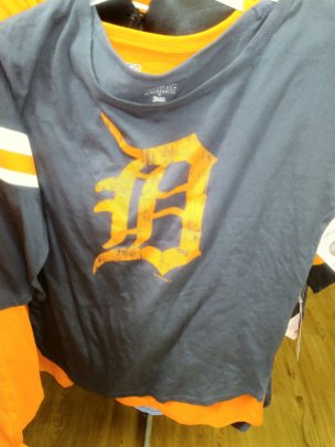 Gray Detroit Tigers T-Shirt